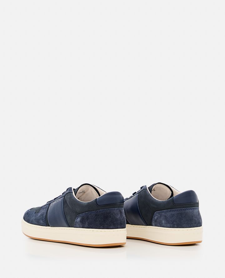 Hogan - SNEAKERS H668 IN PELLE SCAMOSCIATA BLU_3