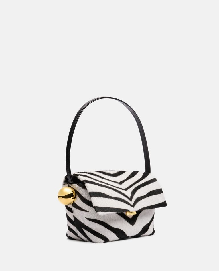 Shop Jacquemus Le Rond Carre Shoulder Bag In White