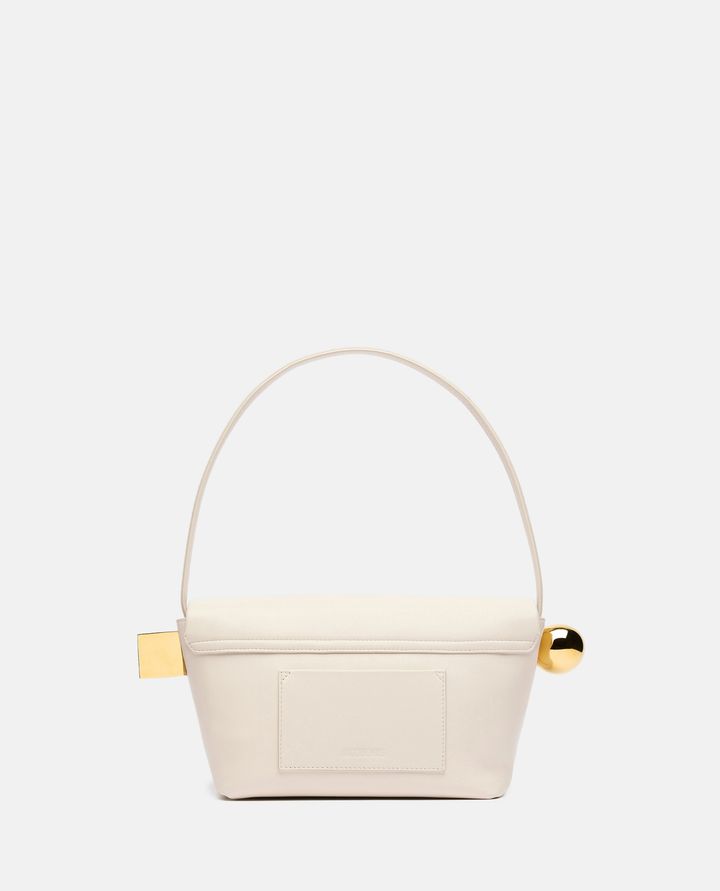 Jacquemus - LE ROND CARRE LEATHER SHOULDER BAG_4