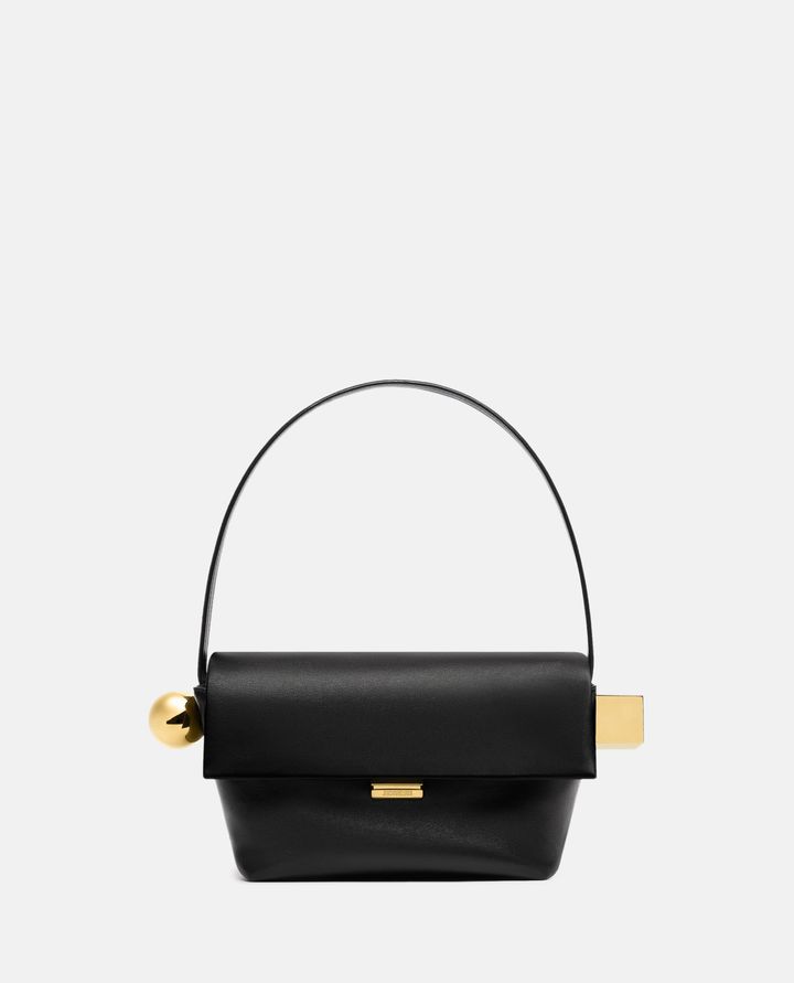 Jacquemus - LE ROND CARRE LEATHER SHOULDER BAG_1