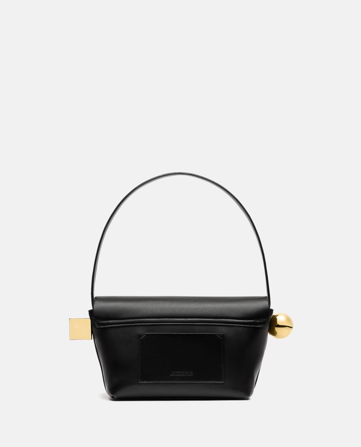 Jacquemus - LE ROND CARRE LEATHER SHOULDER BAG_4