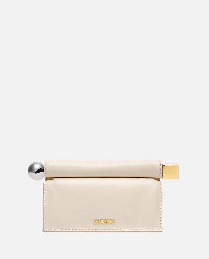 Jacquemus - LA POCHETTE ROND BORSA IN PELLE_1