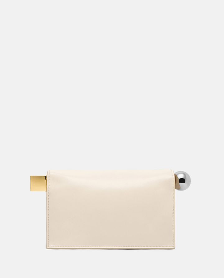 Jacquemus - LA POCHETTE ROND CARRE LEATHER HANDBAG_3