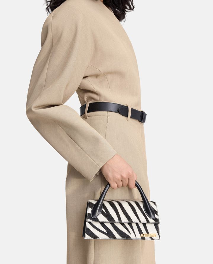 Jacquemus - LE CHIQUITO LONG BORSA IN PELLE_4