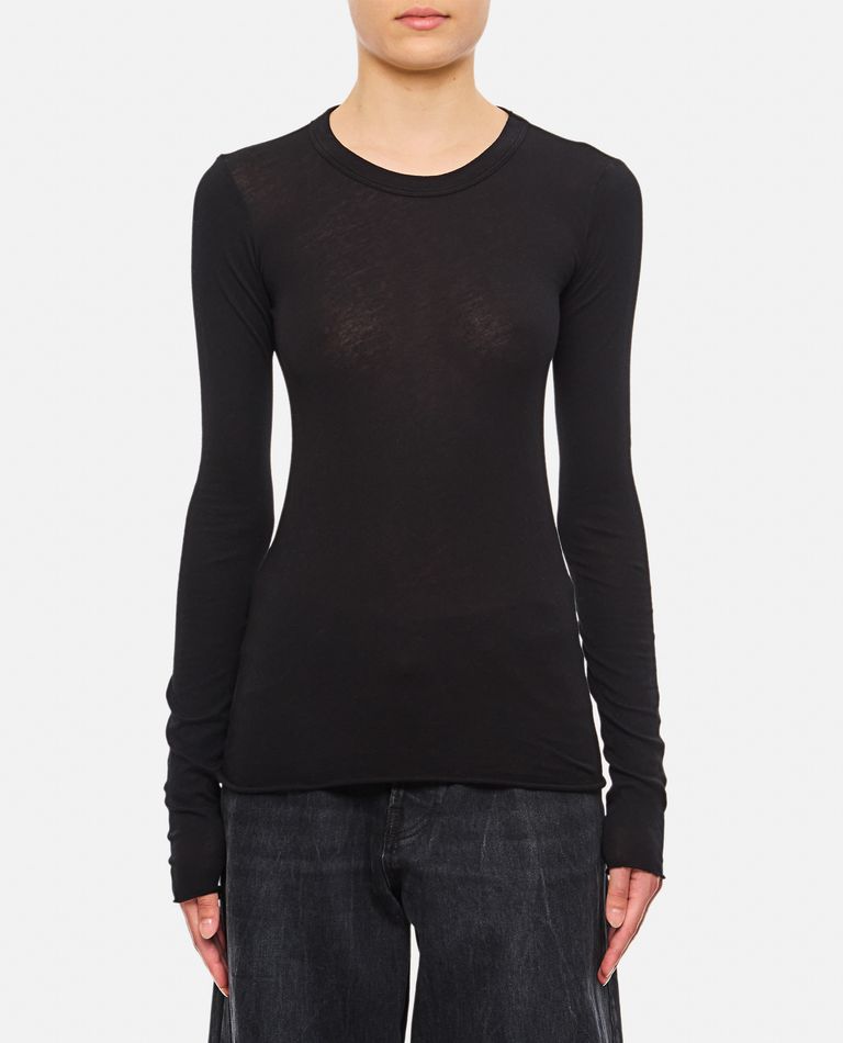 Shop Cotton Citizen The Marbella Long Sleeve T-shirt In Black