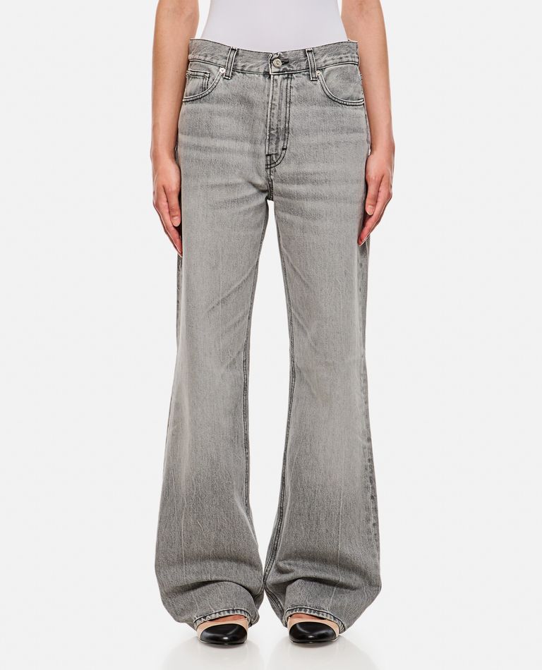 KOREA FOG GREY DENIM PANTS for Women - Haikure sale | Biffi