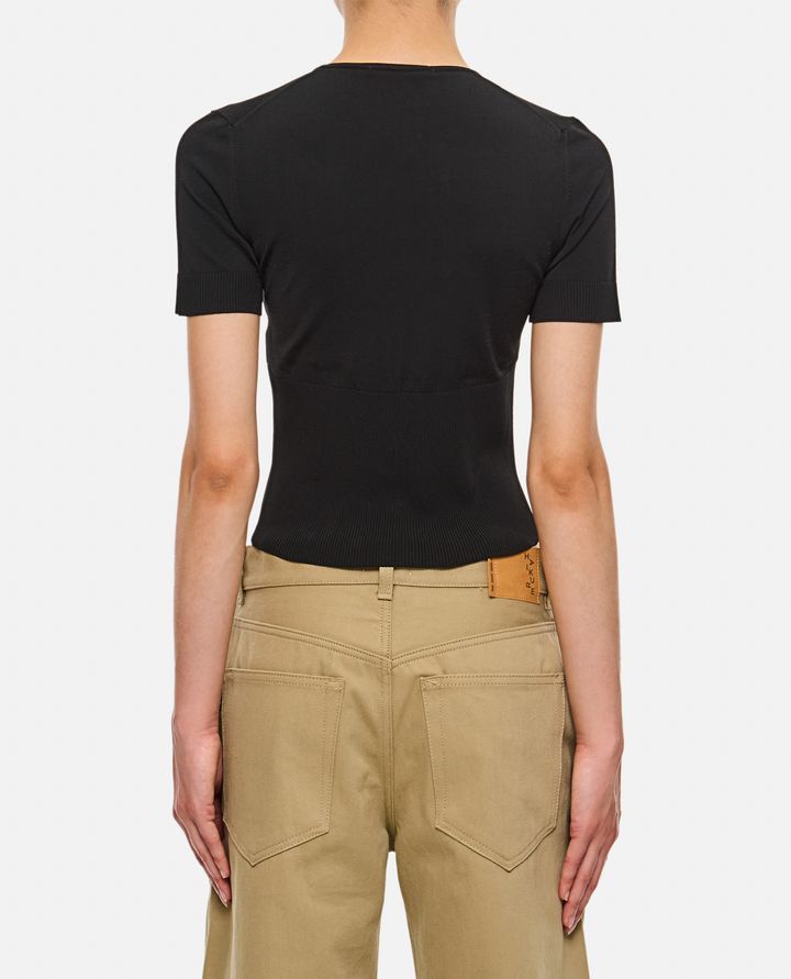 Jacquemus - LE HAUT PRALU CUT-OUT SHORT SLEEVES CARDIGAN_3