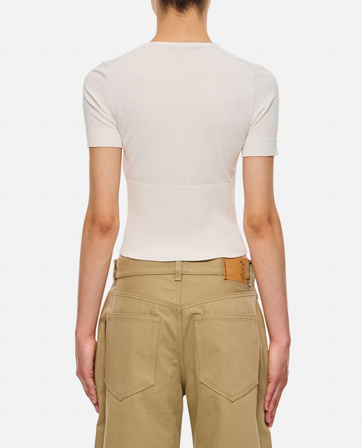 Jacquemus - LE HAUT PRALU CUT-OUT SHORT SLEEVES CARDIGAN_3