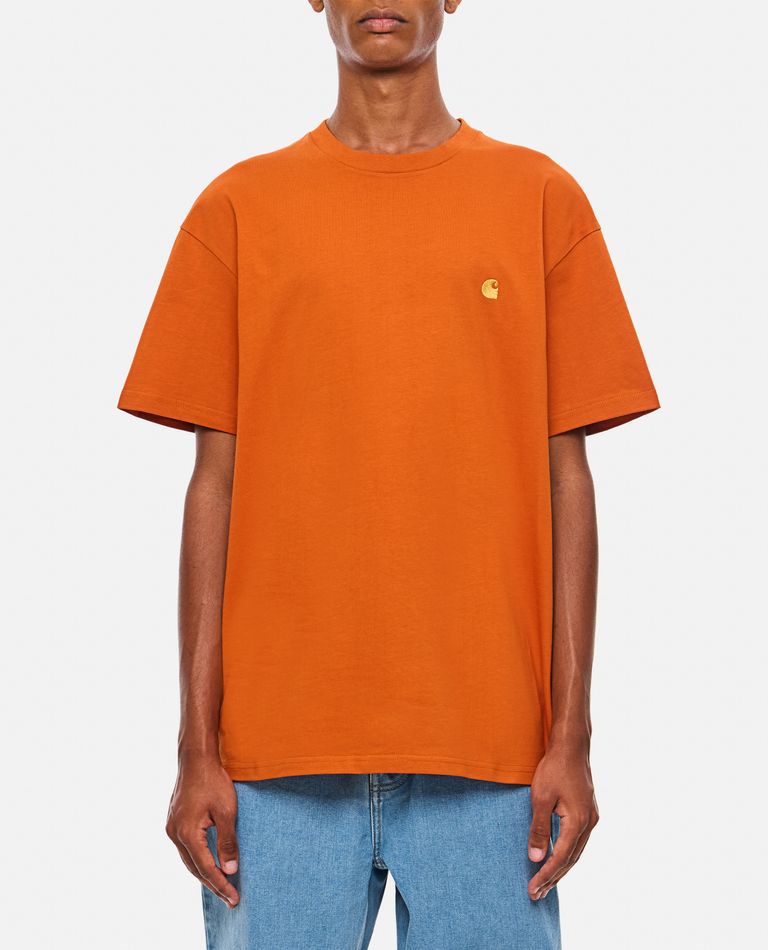 Shop Carhartt Cotton T-shirt In Orange