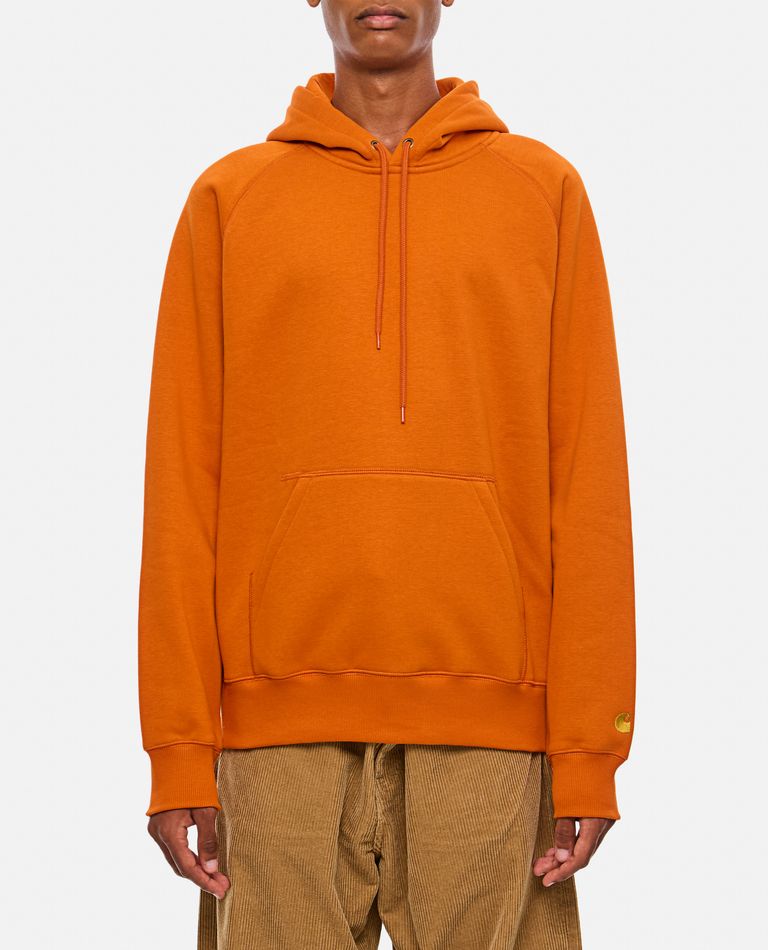 Shop Carhartt Hoodie In Orange