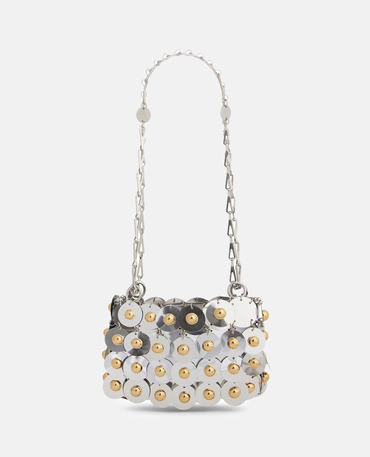 Rabanne - SAC A MAIN METALLIC DISCS SHOULDER BAG_1