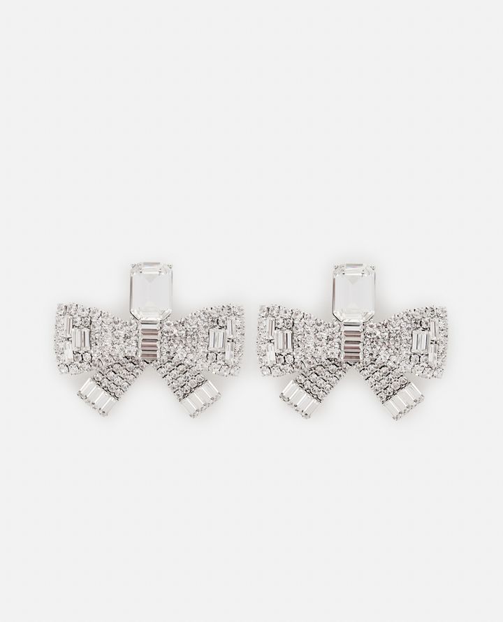 Self-Portrait - LARGE CRYSTAL BOW EARRINGS_1