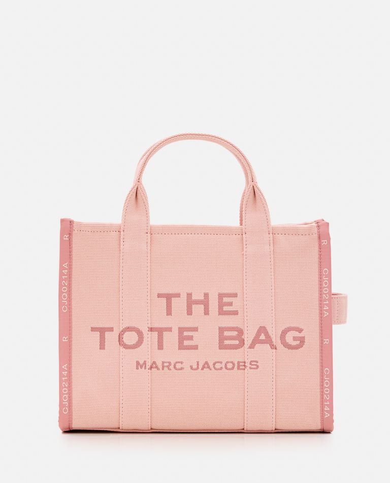 Marc Jacobs The Jacquard Small Tote Rose Handbag In Rose