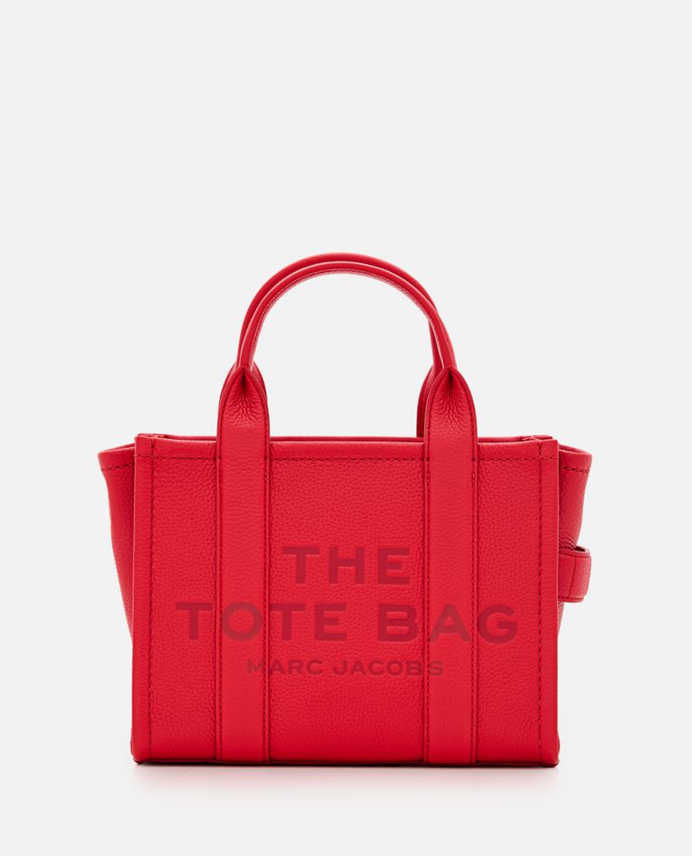 Shop Marc Jacobs The Small Leather Tote Bag In Red