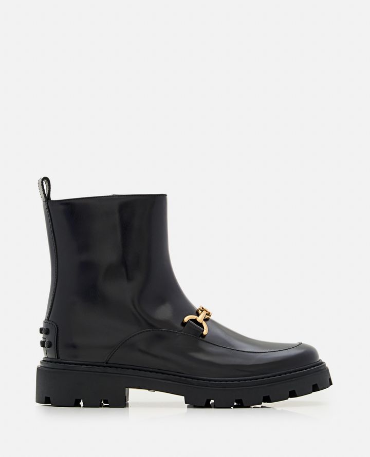 Tod's - ANKLE BOOT WITH RUBBER SOLE_1