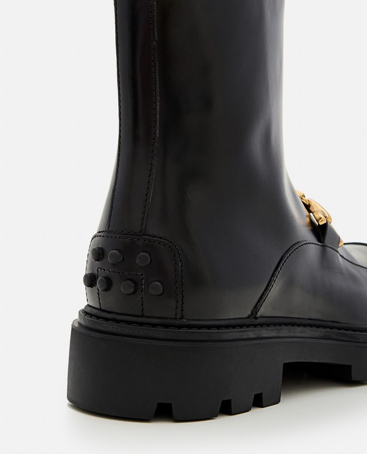 Tod's - ANKLE BOOT WITH RUBBER SOLE_4