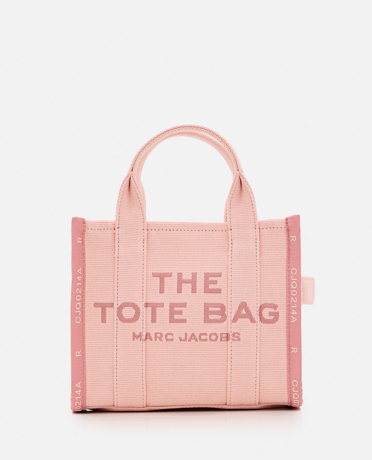 Shop Marc Jacobs The Small Jacquard Tote Bag In Rose