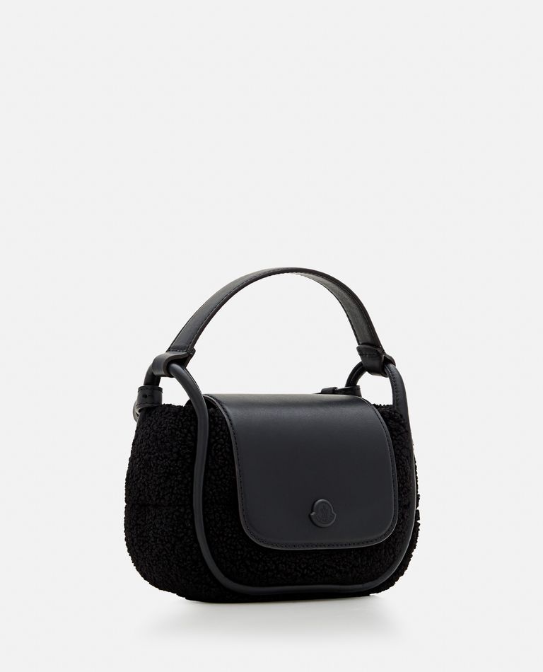 Shop Moncler Tiarna Mini Cross Body Bag In Black