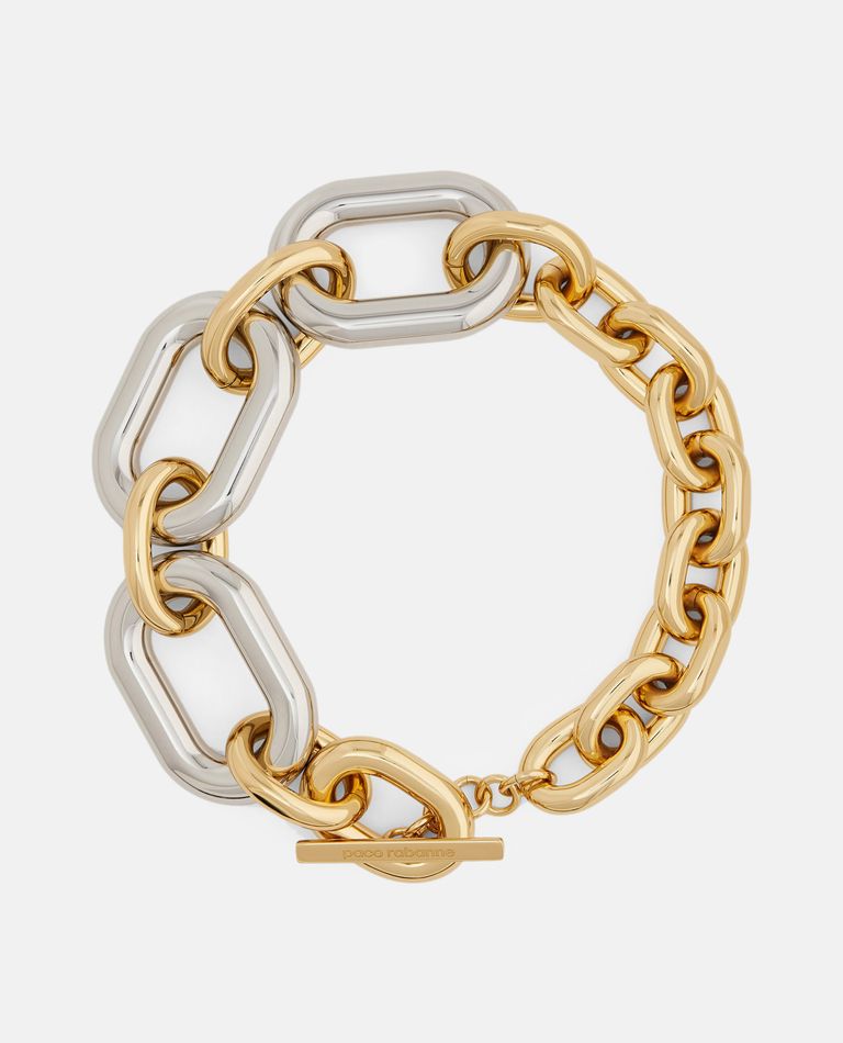 Shop Rabanne Xl Link Collana In Gold