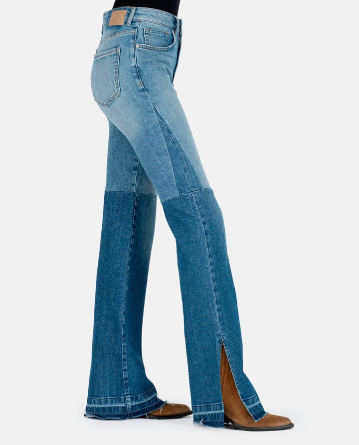 AG - JANE BIRKIN CANNES BOOTCUT DENIM PANTS_2