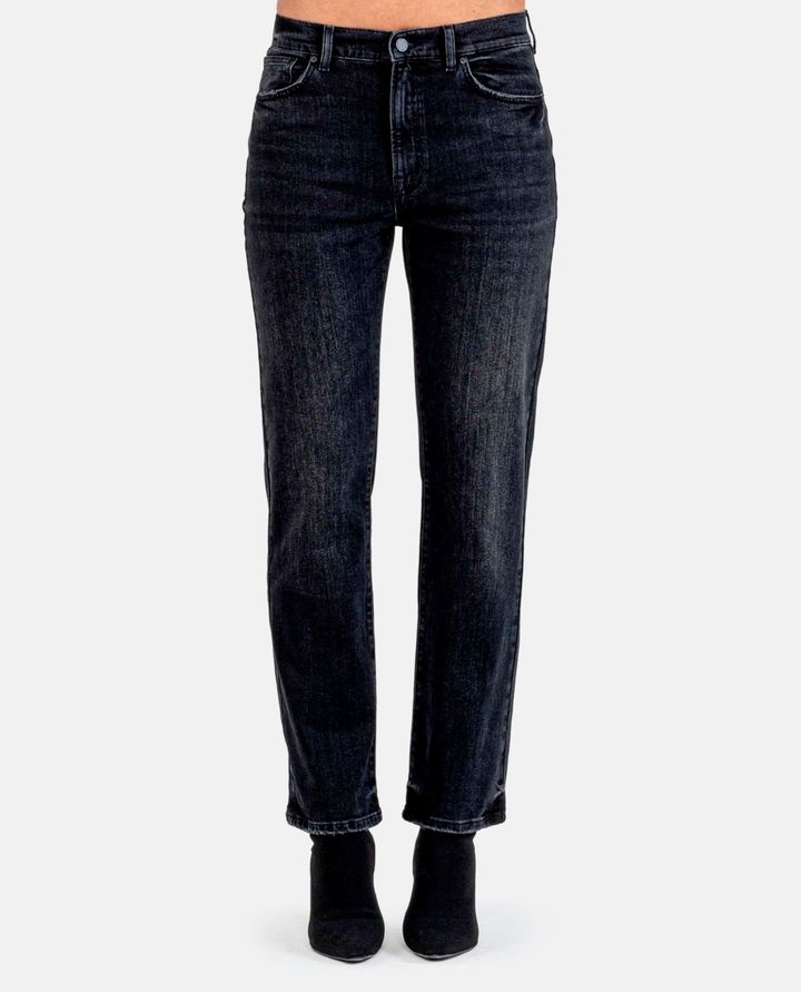 AG - LANZAROTE MID RISE STRAIGHT DENIM PANTS_1