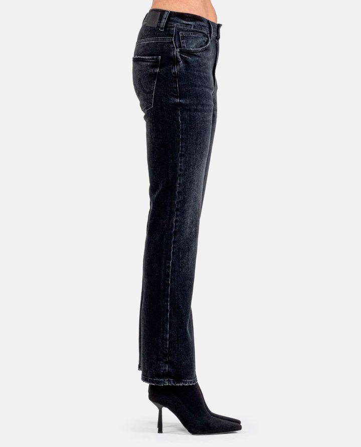 AG - LANZAROTE MID RISE STRAIGHT DENIM PANTS_2