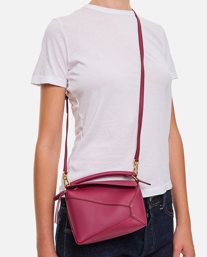 Loewe - MINI PUZZLE EDGE LEATHER SHOULDER BAG_2