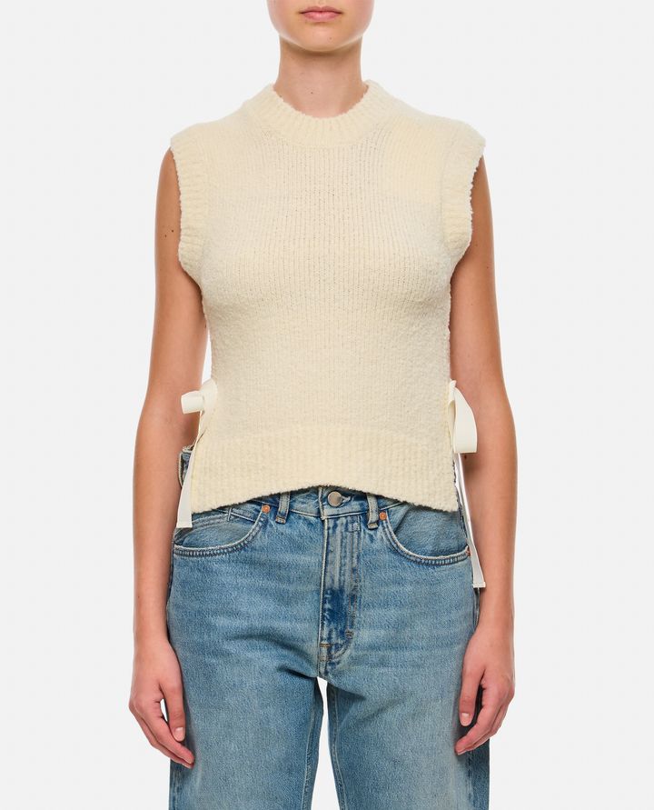 Cecilie Bahnsen - OWEN VEST BOUCLÉ KNIT_1