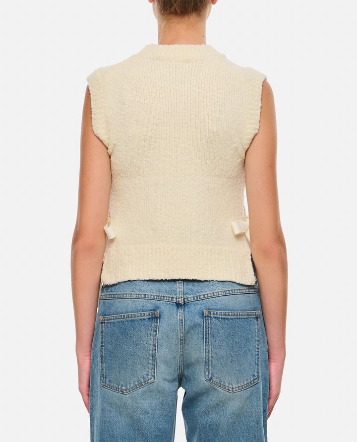 Cecilie Bahnsen - OWEN GILET IN MAGLIA BOUCLÉ_3