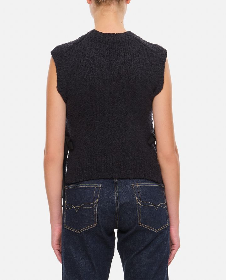 Cecilie Bahnsen - OWEN GILET IN MAGLIA BOUCLÉ_3