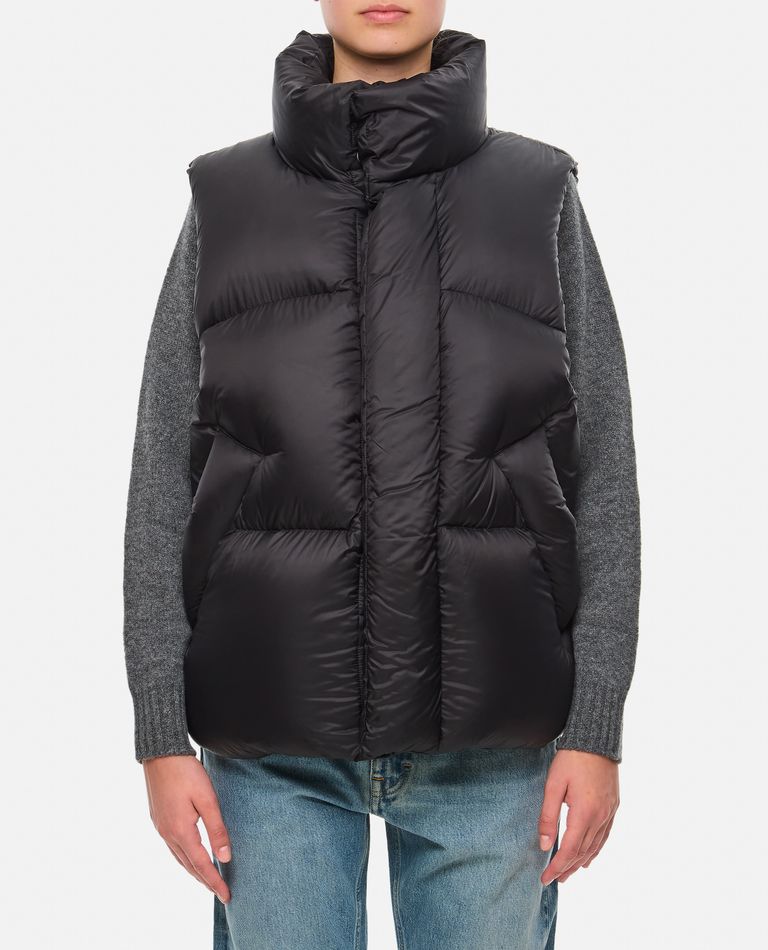 Shop Mordecai Down Vest In Black