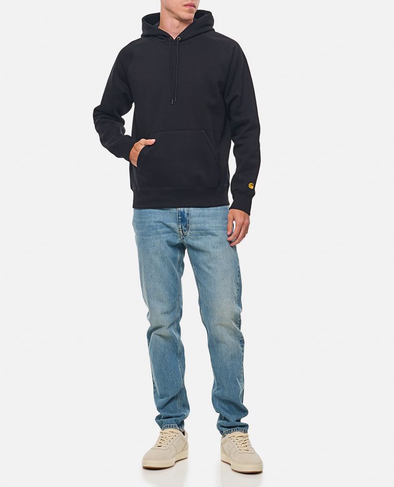 Carhartt Felpa Hooded Chase Black In Black