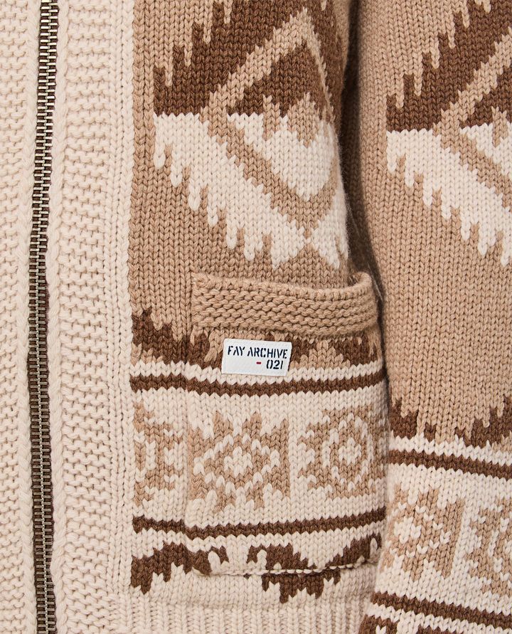 Fay - CARDIGAN JACKET NAVAJO ARCHIVE_4