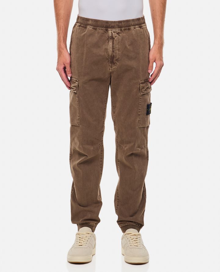 Stone Island - CARGO STRETCH BROKEN TWILL ORGANIC COTTON 'OLD' EFFECT_1