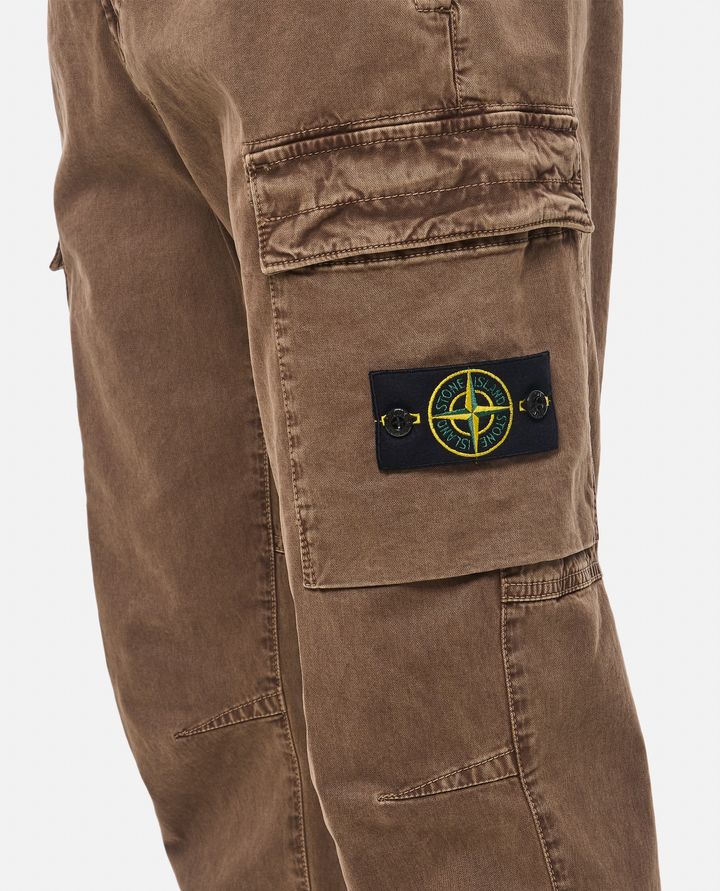 Stone Island - CARGO STRETCH BROKEN TWILL ORGANIC COTTON 'OLD' EFFECT_4