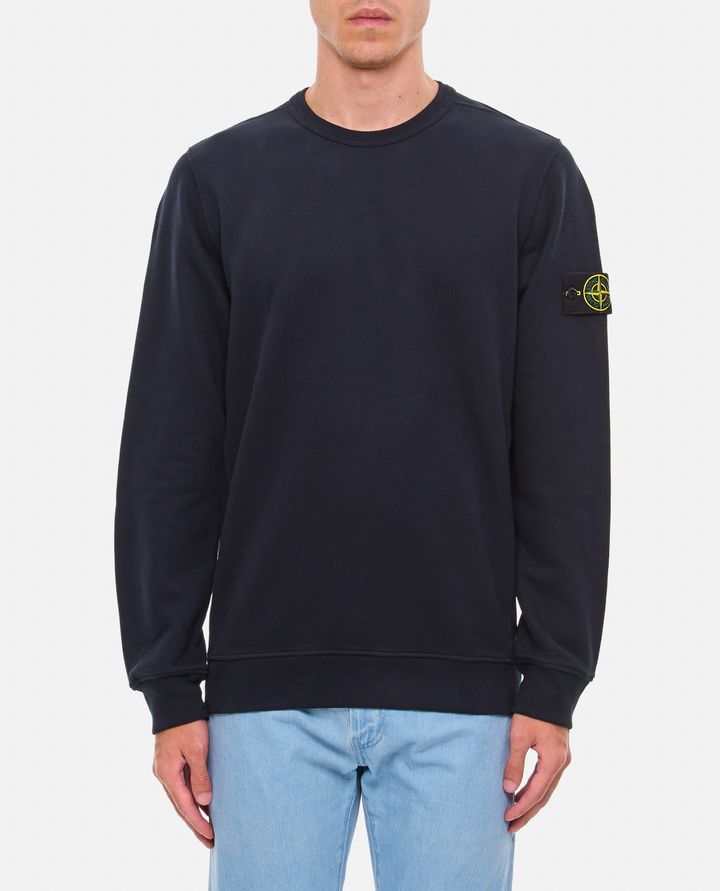 Stone Island - BRUSHED ORGANIC COTTON FLEECE_1