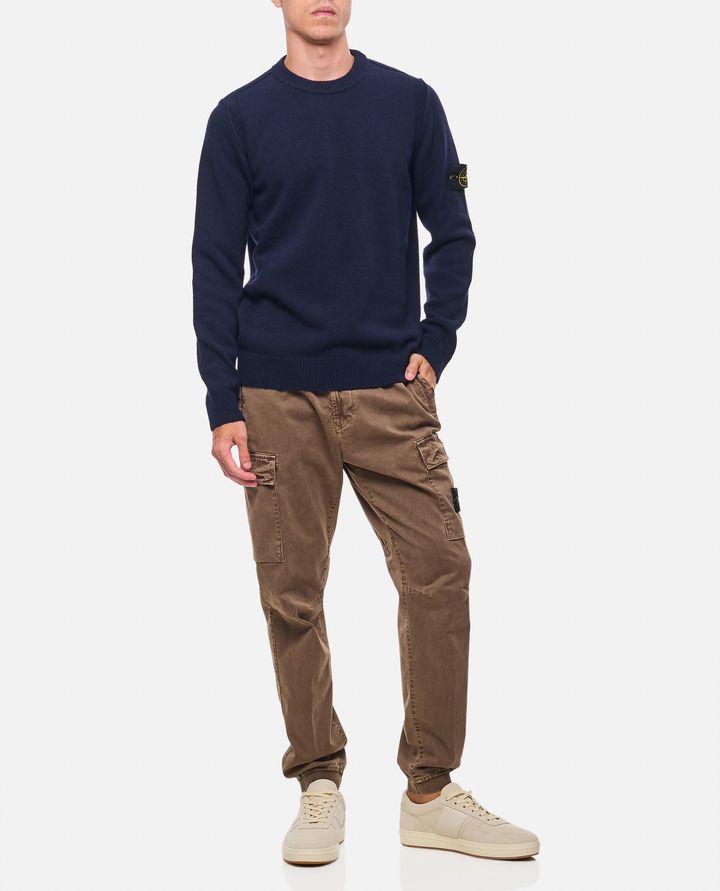 Stone Island - WOOL CREW NECK SWEATER_2