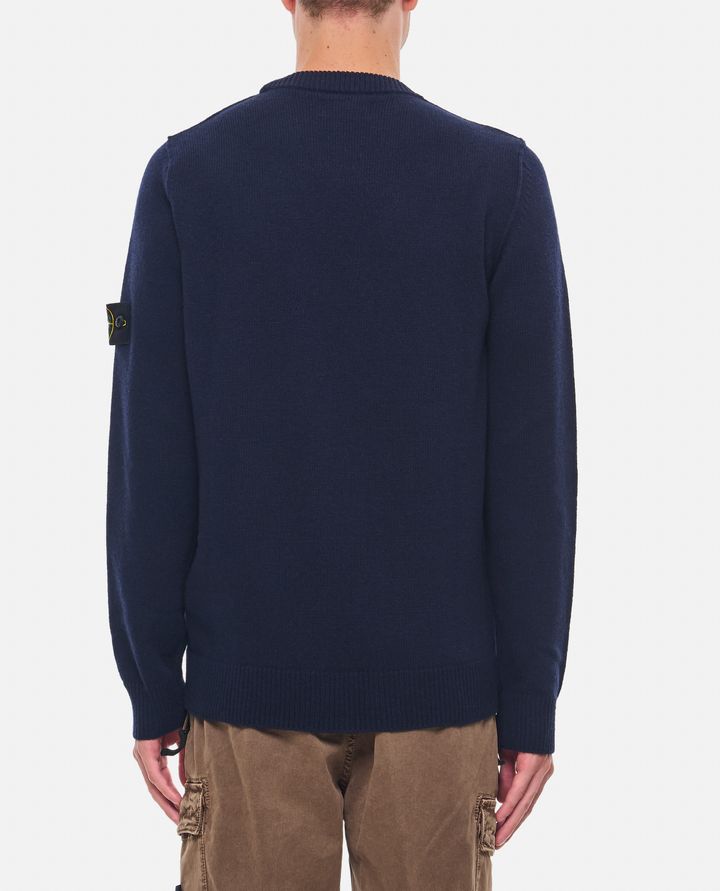 Stone Island - WOOL CREW NECK SWEATER_3