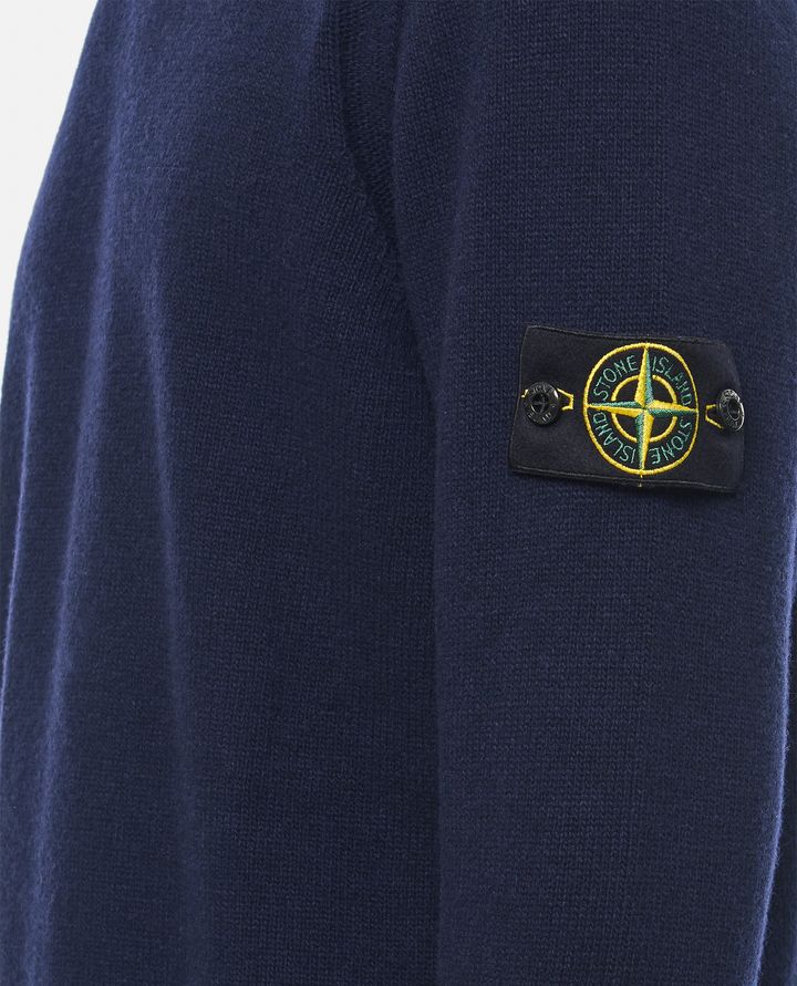 Stone Island - MAGLIONE GIROCOLLO IN LANA_4