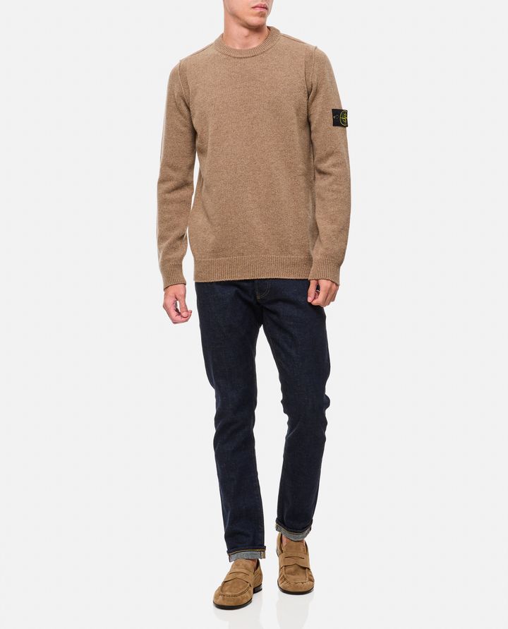 Stone Island - MAGLIONE GIROCOLLO LANA_2