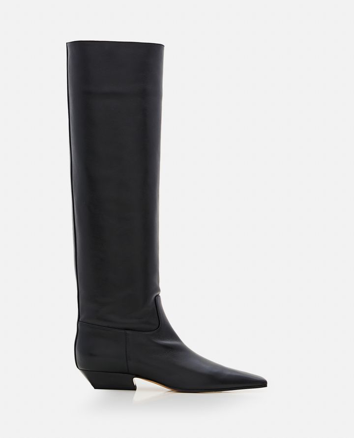 Khaite - MARFA FLAT KNEE HIGH BOOT_2