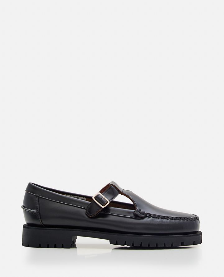 Sebago - GEORGINA LUG LEATHER LOAFER WITH T-BAR_1