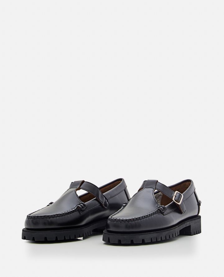 Sebago - GEORGINA LUG LEATHER LOAFER WITH T-BAR_2