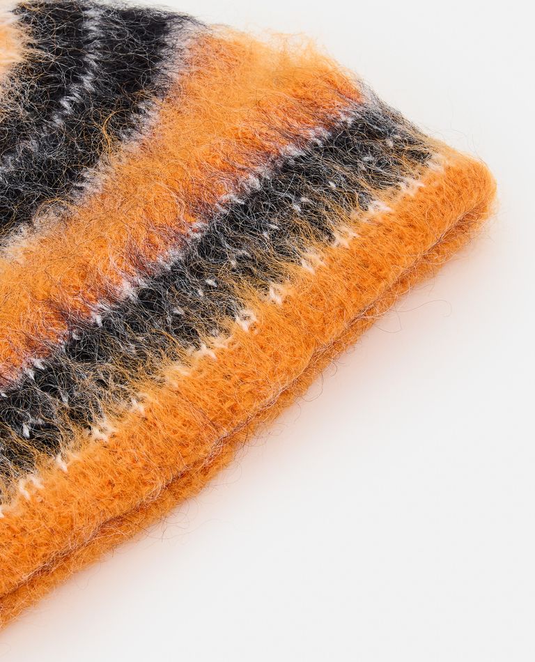 ★送料・関税込【MARNI】MOHAIR STRIPE BEANIE Marni Fuzzy Wuzzy Striped Mohair-Blend Beanie | Saks Fifth