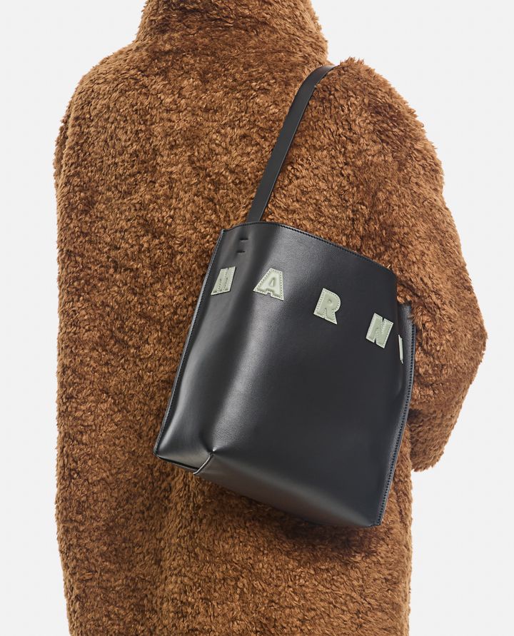 Marni - SMALL MUSEO HOBO LEATHER BAG_5