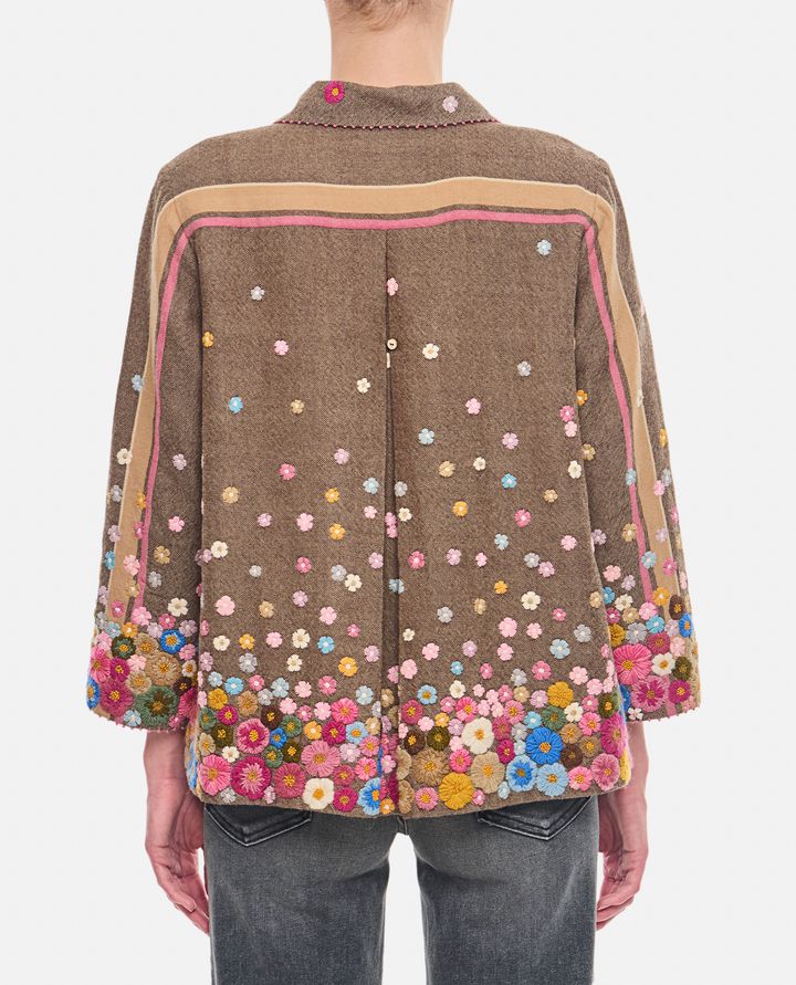 Péro - EMBROIDERED DOUBLE BREASTED JACKET_3