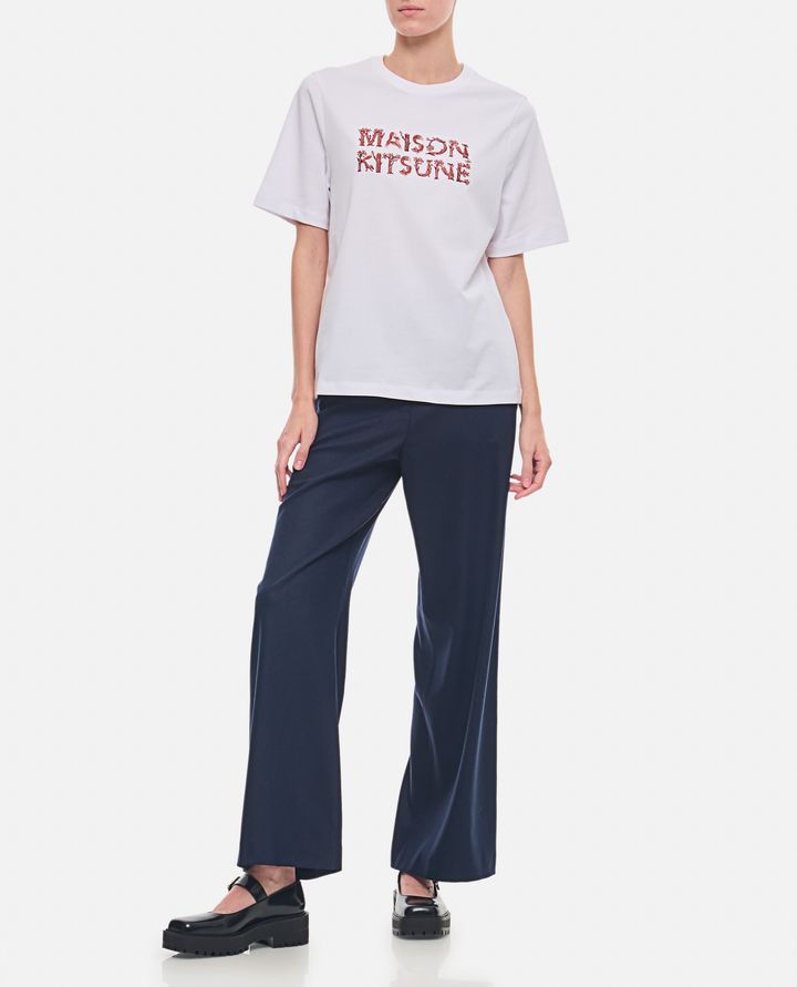 Maison Kitsuné - WOODLAND ALPHABET COMFORT TEE-SHIRT_2