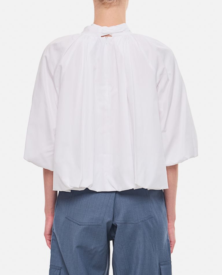PUFF SLEEVE BACK BOW BALLOON TOP for Women - Simone Rocha PUFF SLEEVE BACK BOW BALLOON TOP for Women - Simone Rocha