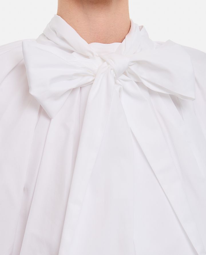 Simone Rocha - PUFF SLEEVE BACK BOW BALLOON TOP_4