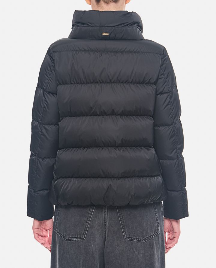 Herno - SATIN CAPE DOWN JACKET_3